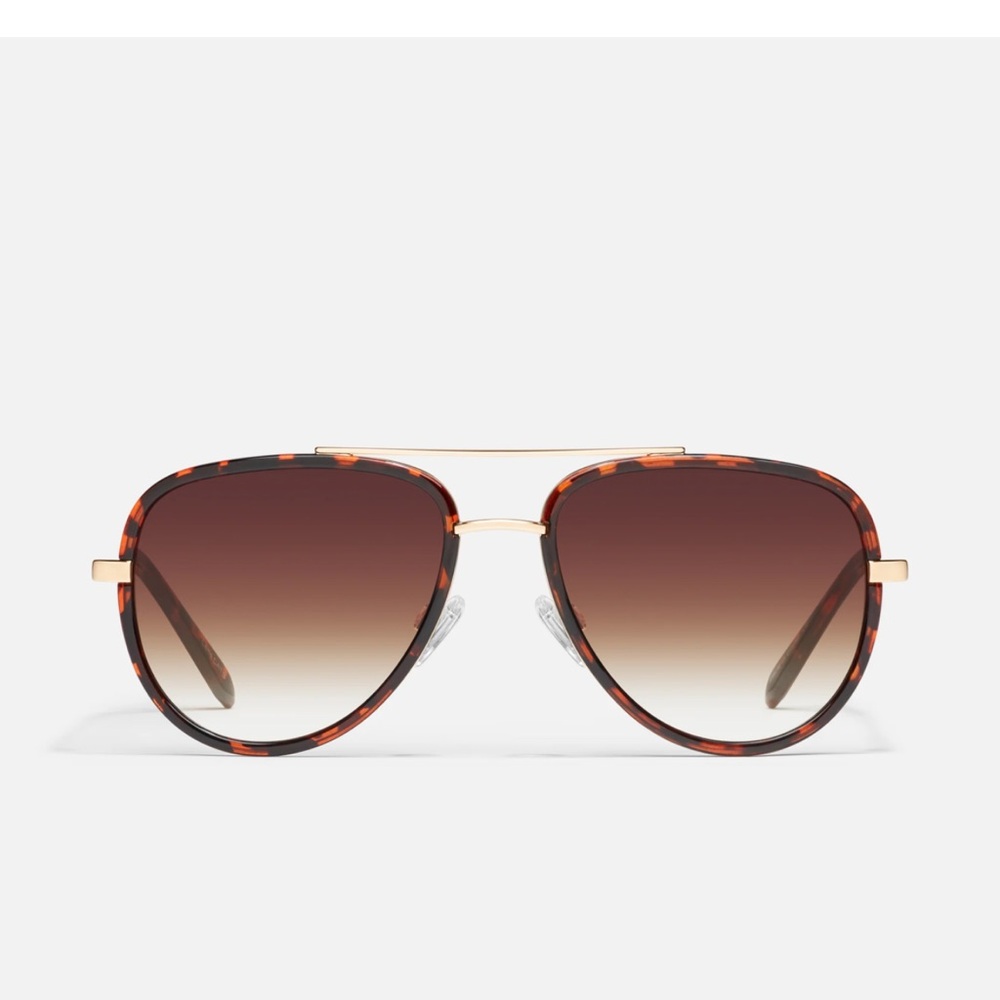 Quay Australia Tortoise and Gold Sunglasses